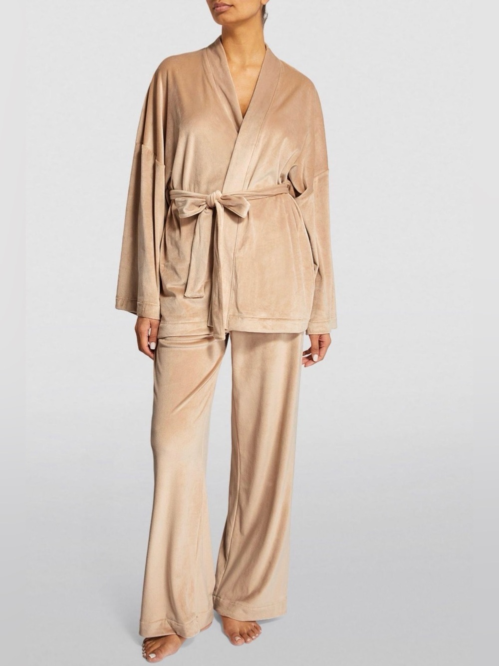 SKIMS Velour Wrap Sleep Set - NWOT